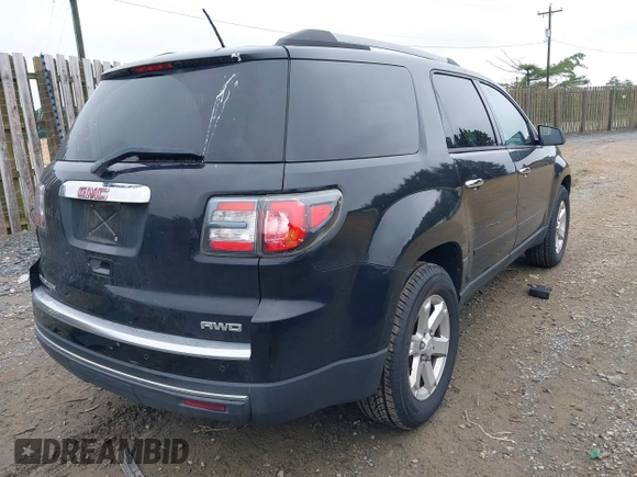2015 GMC Acadia SLE with VIN 1GKKVNED1FJ117032, listed as a IAAI auction lot 42445479 with 190,189 mi miles and . Bid and sale history available at DreamBid. Image 4.