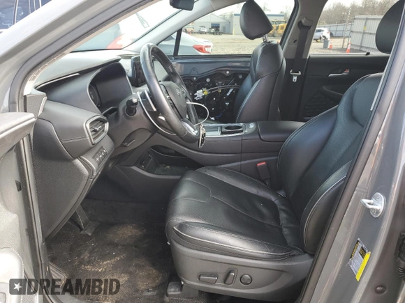 2022 Hyundai Santa Fe SEL with VIN 5NMS3DAJ1NH427600, listed as a Copart auction lot 47763165 with 117,795 mi miles and Salvage Title. Bid and sale history available at carsss.com. Image 7.