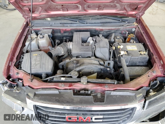 2011 GMC Canyon SLT with VIN 1GTD5NFE0B8106715, listed as a Copart auction lot 70514554 with 163,150 mi miles and Salvage Title. Bid and sale history available at carsss.com. Image 12.