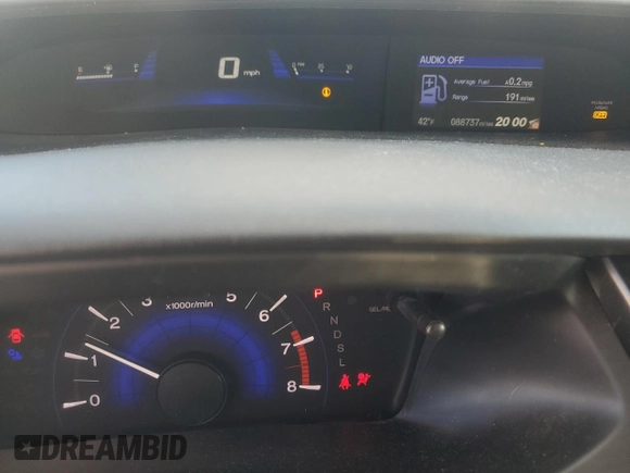 2014 Honda Civic Sedan EX with VIN 19XFB2F85EE269476, listed as a Copart auction lot 41582925 with 88,737 mi miles and Salvage Title. Bid and sale history available at carsss.com. Image 9.