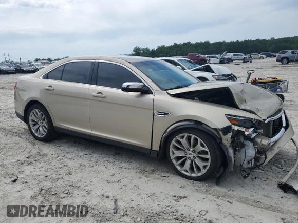 2017 Ford Taurus Limited with VIN 1FAHP2F82HG104019, listed as a Copart auction lot 57101685 with 160,958 mi miles and Salvage title. Bid and sale history available at DreamBid. Image 4.