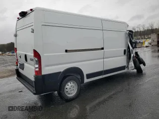 2023 Ram ProMaster Cargo with VIN 3C6LRVDG9PE583202, listed as a Copart auction lot 52513735 with Not Provided miles and Non Repairable. Bid and sale history available at carsss.com. Image 3.