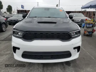 2021 Dodge Durango SRT Hellcat with VIN 1C4SDJH97MC605837, listed as a Copart auction lot 76390414 with 35,876 mi miles and Salvage Title. Bid and sale history available at DreamBid. Image 5.
