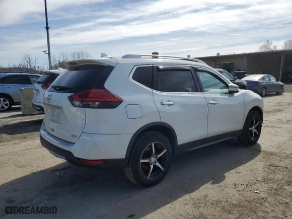 2017 Nissan Rogue SL with VIN JN8AT2MV7HW004637, listed as a Copart auction lot 48753385 with 120,368 mi miles and Salvage Title. Bid and sale history available at carsss.com. Image 3.