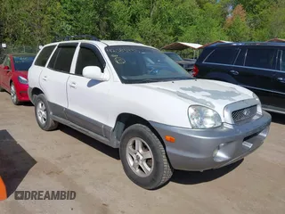 2004 Hyundai Santa Fe GLS with VIN KM8SC73DX4U840014, listed as a IAAI auction lot 42085495 with 150,125 mi miles and . Bid and sale history available at DreamBid. Image 1.