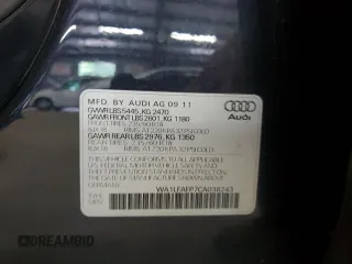 2012 Audi Q5 Premium Plus with VIN WA1LFAFP7CA038243, listed as a Copart auction lot 61832875 with 163,012 mi miles and Clean title. Bid and sale history available at DreamBid. Image 13.