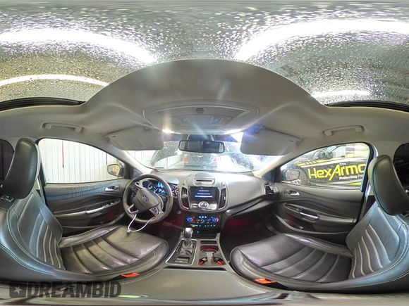 2018 Ford Escape Titanium with VIN 1FMCU9J9XJUA01357, listed as a Copart auction lot 56868735 with 67,315 mi miles and Salvage title. Bid and sale history available at DreamBid. Image 16.
