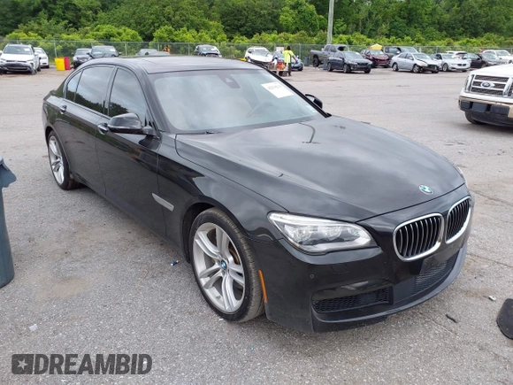 2014 BMW 7 Series 740Li with VIN WBAYE4C51ED138744, listed as a IAAI auction lot 42254213 with 116,157 mi miles and . Bid and sale history available at DreamBid. Image 1.