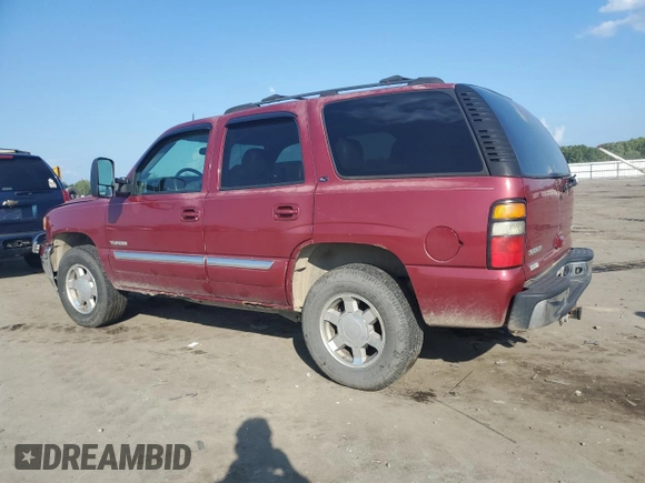 2005 GMC Yukon SLT with VIN 1GKEK13T25J192913, listed as a Copart auction lot 70581304 with 207,531 mi miles and Salvage Title. Bid and sale history available at carsss.com. Image 2.