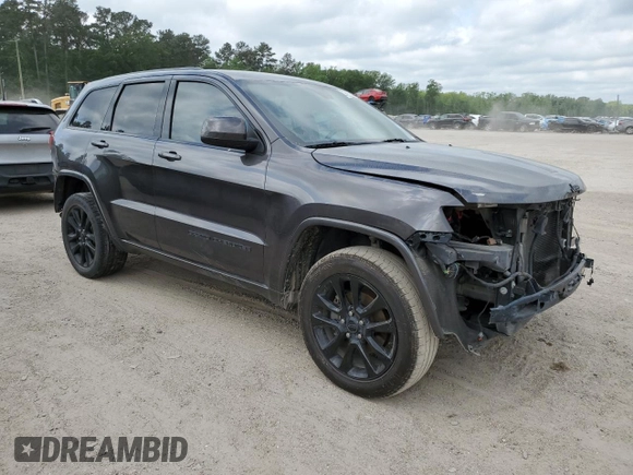 2019 Jeep Grand Cherokee Altitude with VIN 1C4RJEAG6KC805922, listed as a Copart auction lot 53427845 with 82,618 mi miles and Salvage title. Bid and sale history available at DreamBid. Image 4.