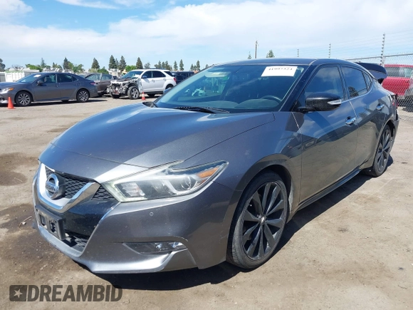 2017 Nissan Maxima S with VIN 1N4AA6AP2HC446604, listed as a IAAI auction lot 41997324 with 97,657 mi miles and . Bid and sale history available at DreamBid. Image 19.