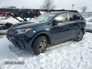 2018 Toyota RAV4 LE with VIN JTMBFREVXJJ256304, listed as a Copart auction lot 87203754 with Not Provided miles and Salvage Title. Bid and sale history available at carsss.com. Image 1.