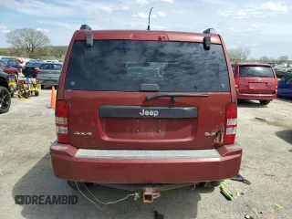 2008 Jeep Liberty Sport with VIN 1J8GN28K08W245240, listed as a Copart auction lot 54994595 with 212,745 mi miles and Non Repairable. Bid and sale history available at DreamBid. Image 6.