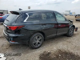 2019 Infiniti QX60 Pure with VIN 5N1DL0MM0KC532240, listed as a Copart auction lot 60288795 with 65,485 mi miles and Salvage title. Bid and sale history available at DreamBid. Image 3.