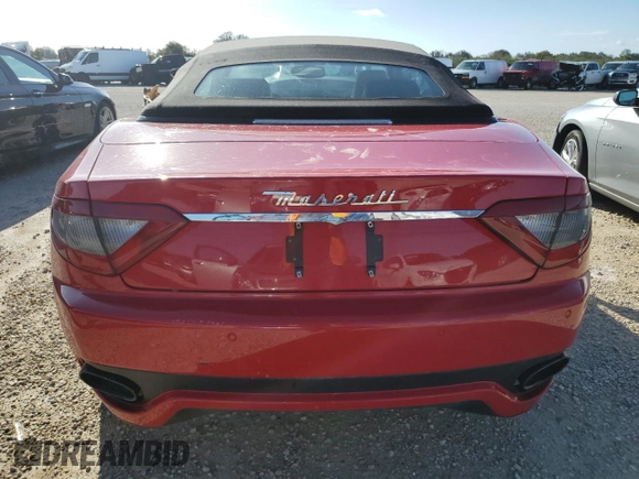 2013 Maserati GranTurismo Convertible Sport with VIN ZAM45VMA7D0073435, listed as a Copart auction lot 74539344 with 0 mi miles and Salvage Title. Bid and sale history available at carsss.com. Image 6.