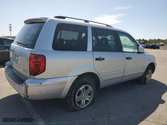 2004 Honda Pilot EX with VIN 2HKYF184X4H523503, listed as a Copart auction lot 51502525 with 158,834 mi miles and Clean Title. Bid and sale history available at carsss.com. Image 3.