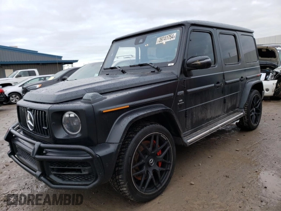 2019 Mercedes-Benz G 63 AMG with VIN WDCYC7HJ3KX319459, listed as a Copart auction lot 39741754 with 48,094 mi miles and . Bid and sale history available at DreamBid. Image 1.