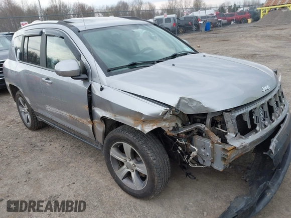 2017 Jeep Compass High Altitude with VIN 1C4NJDEB9HD122980, listed as a IAAI auction lot 42076489 with 115,626 mi miles and . Bid and sale history available at DreamBid. Image 1.