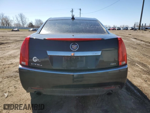 2013 Cadillac CTS with VIN 1G6DM5E35D0146196, listed as a Copart auction lot 50296865 with 143,524 mi miles and Salvage Title. Bid and sale history available at DreamBid. Image 6.