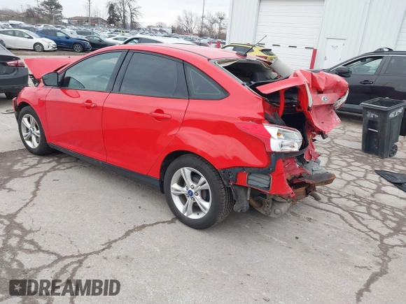 2013 Ford Focus SE with VIN 1FADP3F24DL150307, listed as a IAAI auction lot 41515237 with 130,387 mi miles. Bid and sale history available at carsss.com. Image 3.