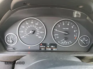 2016 BMW 3 Series 320i with VIN WBA8E1G54GNT34151, listed as a Copart auction lot 45981425 with 101,866 mi miles and Salvage Title. Bid and sale history available at DreamBid. Image 9.