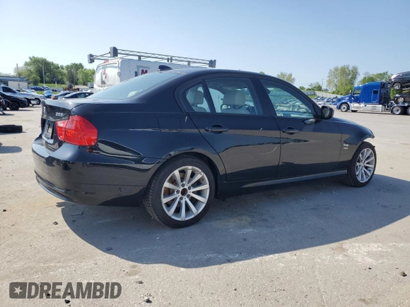 2011 BMW 3 Series 328i xDrive with VIN WBAPK7C59BA975051, listed as a Copart auction lot 53133695 with 111,711 mi miles and Salvage title. Bid and sale history available at DreamBid. Image 3.
