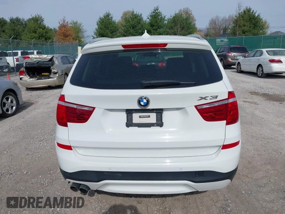 2016 BMW X3 xDrive28i with VIN 5UXWX9C58G0D95249, listed as a IAAI auction lot 42037882 with 85,255 mi miles and . Bid and sale history available at DreamBid. Image 16.