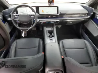 2024 Hyundai IONIQ 6 SEL with VIN KMHM34ACXRA056636, listed as a Copart auction lot 86772594 with 7,054 mi miles and Salvage Title. Bid and sale history available at carsss.com. Image 8.
