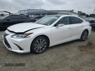 2021 Lexus ES 350 with VIN 58ADZ1B15MU098190, listed as a Copart auction lot 55865655 with 42,981 mi miles and Salvage Title. Bid and sale history available at DreamBid. Image 1.