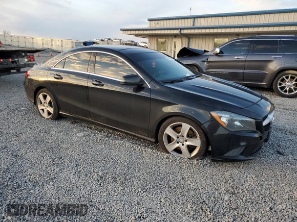 2016 Mercedes-Benz CLA with VIN WDDSJ4GB1GN387486, listed as a Copart auction lot 86817474 with 73,422 mi miles and Salvage Title. Bid and sale history available at carsss.com. Image 4.