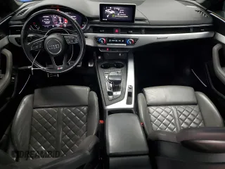 2019 Audi S4 Prestige with VIN WAUC4AF44KA005990, listed as a Copart auction lot 46662125 with 47,417 mi miles and Salvage Title. Bid and sale history available at carsss.com. Image 8.