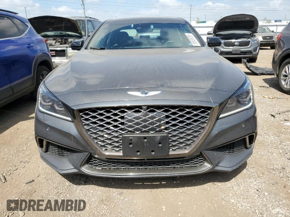 2018 Genesis G80 Sport with VIN KMHGN4JB0JU248004, listed as a Copart auction lot 56655095 with 153,653 mi miles and Clean title. Bid and sale history available at DreamBid. Image 5.