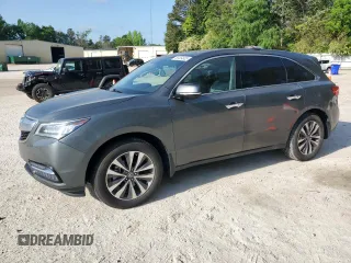 2016 Acura MDX Technology z VIN 5FRYD4H44GB031011, wystawiony jako Copart lot #55464805 z przebiegiem 37 237 mil mil oraz Szkoda całkowita • Salvage title. Historia ofert i sprzedaży dostępna na DreamBid. Obrazek 1.