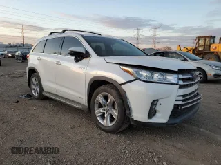2016 Toyota Highlander Hybrid Limited with VIN 5TDDCRFH8GS015007, listed as a Copart auction lot 83711024 with 106,441 mi miles and Salvage Title. Bid and sale history available at carsss.com. Image 4.