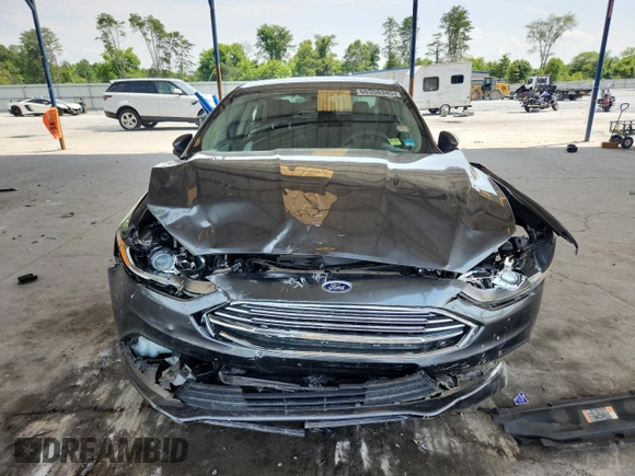 2017 Ford Fusion SE with VIN 3FA6P0H76HR395830, listed as a Copart auction lot 60358345 with Not provided miles and Salvage title. Bid and sale history available at DreamBid. Image 5.