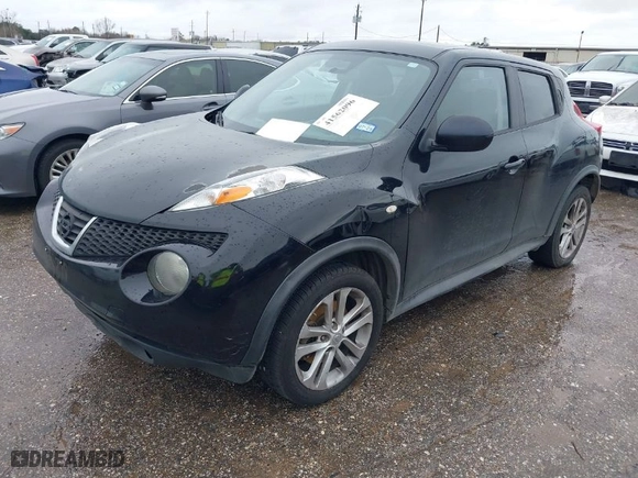 2013 Nissan Juke S with VIN JN8AF5MR8DT222304, listed as a IAAI auction lot 41562096 with 1 mi miles. Bid and sale history available at carsss.com. Image 2.