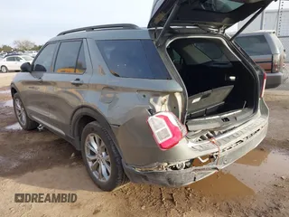 2020 Ford Explorer XLT with VIN 1FMSK8DHXLGC45686, listed as a IAAI auction lot 41767725 with 51,226 mi miles and . Bid and sale history available at DreamBid. Image 3.