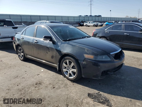 2005 Acura TSX with VIN JH4CL96995C020878, listed as a Copart auction lot 59736325 with 196,462 mi miles and Salvage title. Bid and sale history available at DreamBid. Image 4.