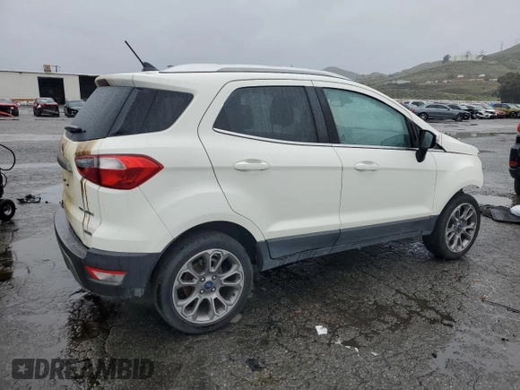 2019 Ford EcoSport Titanium with VIN MAJ3S2KE8KC250654, listed as a Copart auction lot 49431115 with 55,775 mi miles and Salvage Title. Bid and sale history available at DreamBid. Image 3.