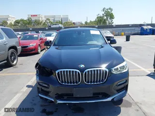 2020 BMW X4 xDrive30i with VIN 5UX2V1C06L9B62406, listed as a IAAI auction lot 40178700 with 48,947 mi miles. Bid and sale history available at carsss.com. Image 12.