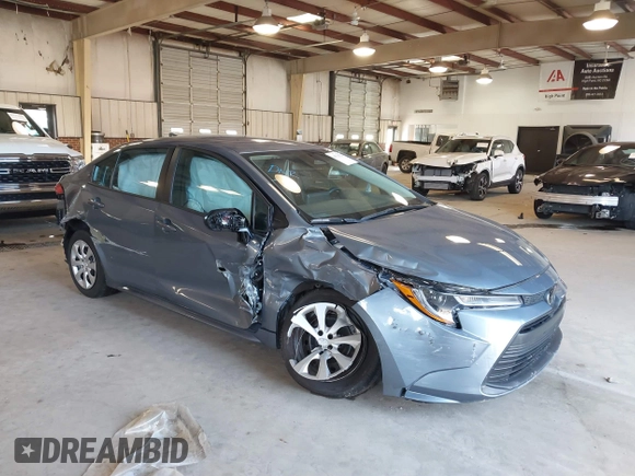 2024 Toyota Corolla LE with VIN 5YFB4MDE6RP216481, listed as a IAAI auction lot 41734716 with 7,120 mi miles and . Bid and sale history available at DreamBid. Image 1.