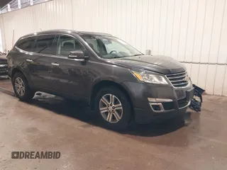 2015 Chevrolet Traverse LT with VIN 1GNKVGKD5FJ287851, listed as a IAAI auction lot 42415934 with 123,143 mi miles and . Bid and sale history available at DreamBid. Image 1.
