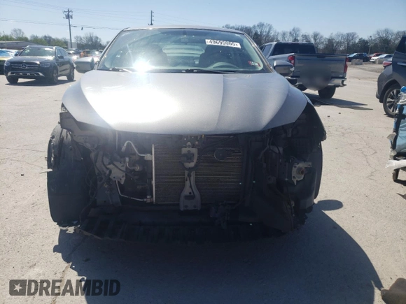 2019 Nissan Sentra S with VIN 3N1AB7AP5KY210950, listed as a Copart auction lot 49695905 with 99,386 mi miles and Salvage title. Bid and sale history available at DreamBid. Image 5.