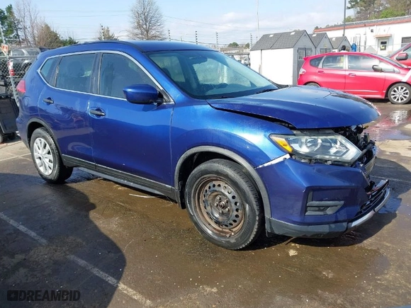2017 Nissan Rogue SL with VIN 5N1AT2MT0HC843410, listed as a IAAI auction lot 41835952 with 199,822 mi miles. Bid and sale history available at carsss.com. Image 1.
