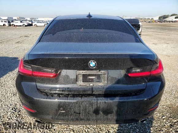 2019 BMW 3 Series 330i with VIN WBA5R1C50KFH09519, listed as a Copart auction lot 46501075 with 75,067 mi miles and Salvage Title. Bid and sale history available at carsss.com. Image 6.
