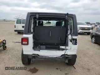 2021 Jeep Wrangler Sport S с VIN 1C4HJXAG7MW542333, выставлен на аукционе Copart как лот 53243665 с пробегом 36 310 миль миль и Списание • Salvage title. История ставок и продаж доступна на DreamBid. Изображение 6.