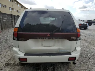 2001 Mitsubishi Montero Sport ES with VIN JA4LS21H21P033625, listed as a Copart auction lot 49041615 with 119,433 mi miles and Salvage Title. Bid and sale history available at carsss.com. Image 6.