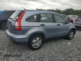 2007 Honda CR-V LX with VIN JHLRE38387C061309, listed as a Copart auction lot 51644635 with 67,618 mi miles and Salvage Title. Bid and sale history available at carsss.com. Image 3.