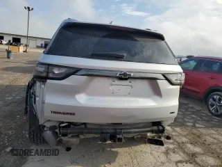 2018 Chevrolet Traverse Premier z VIN 1GNEVJKWXJJ280737, wystawiony jako Copart lot #55680005 z przebiegiem 83 098 mil mil oraz Szkoda całkowita • Salvage title. Historia ofert i sprzedaży dostępna na DreamBid. Obrazek 6.