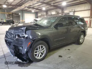 2023 Jeep Grand Cherokee Laredo with VIN 1C4RJKAG2P8833273, listed as a Copart auction lot 57632955 with 15,231 mi miles and Salvage title. Bid and sale history available at DreamBid. Image 1.